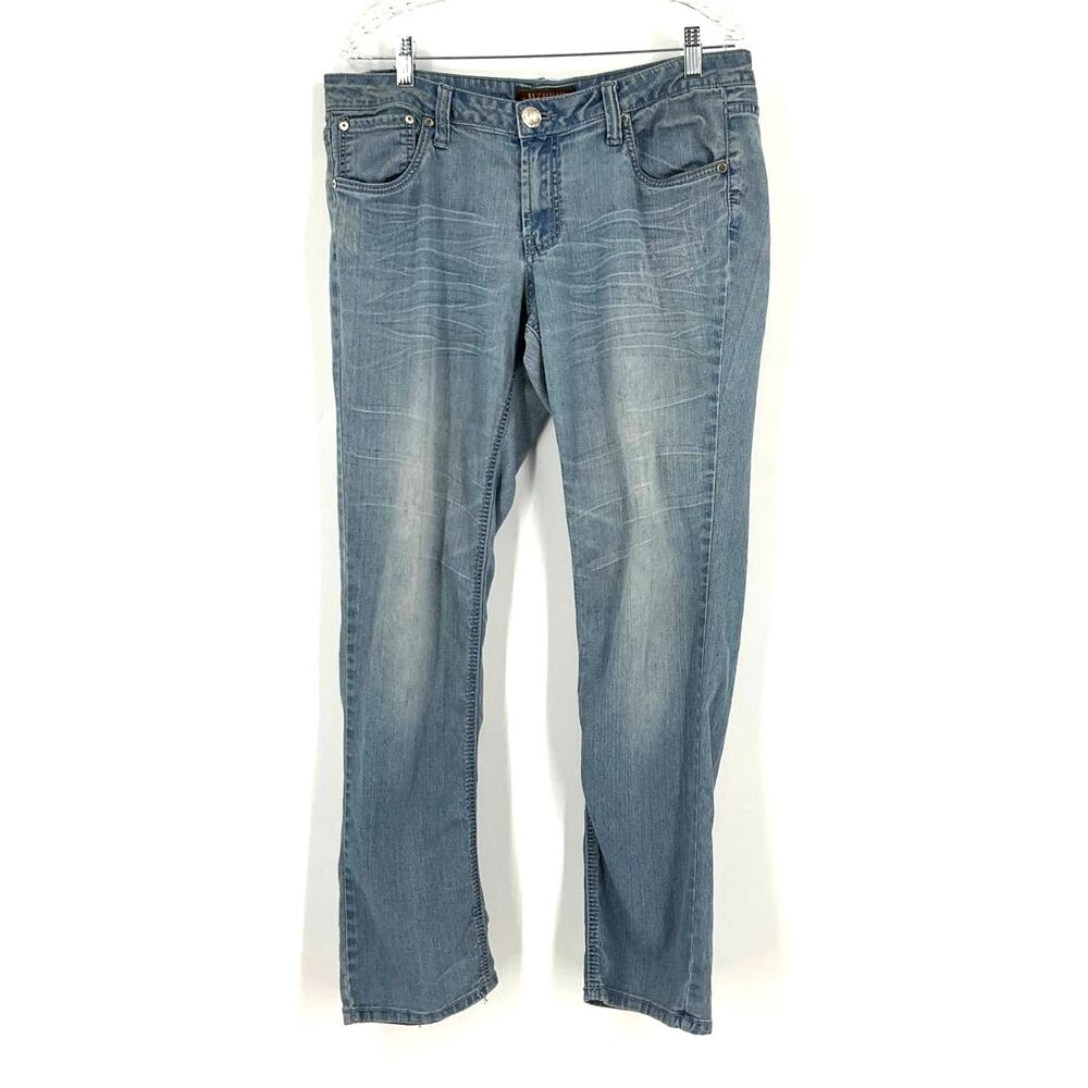 Hybrid Straight‎ Leg Blue Jeans Size 15/16 - Picture 11 of 11